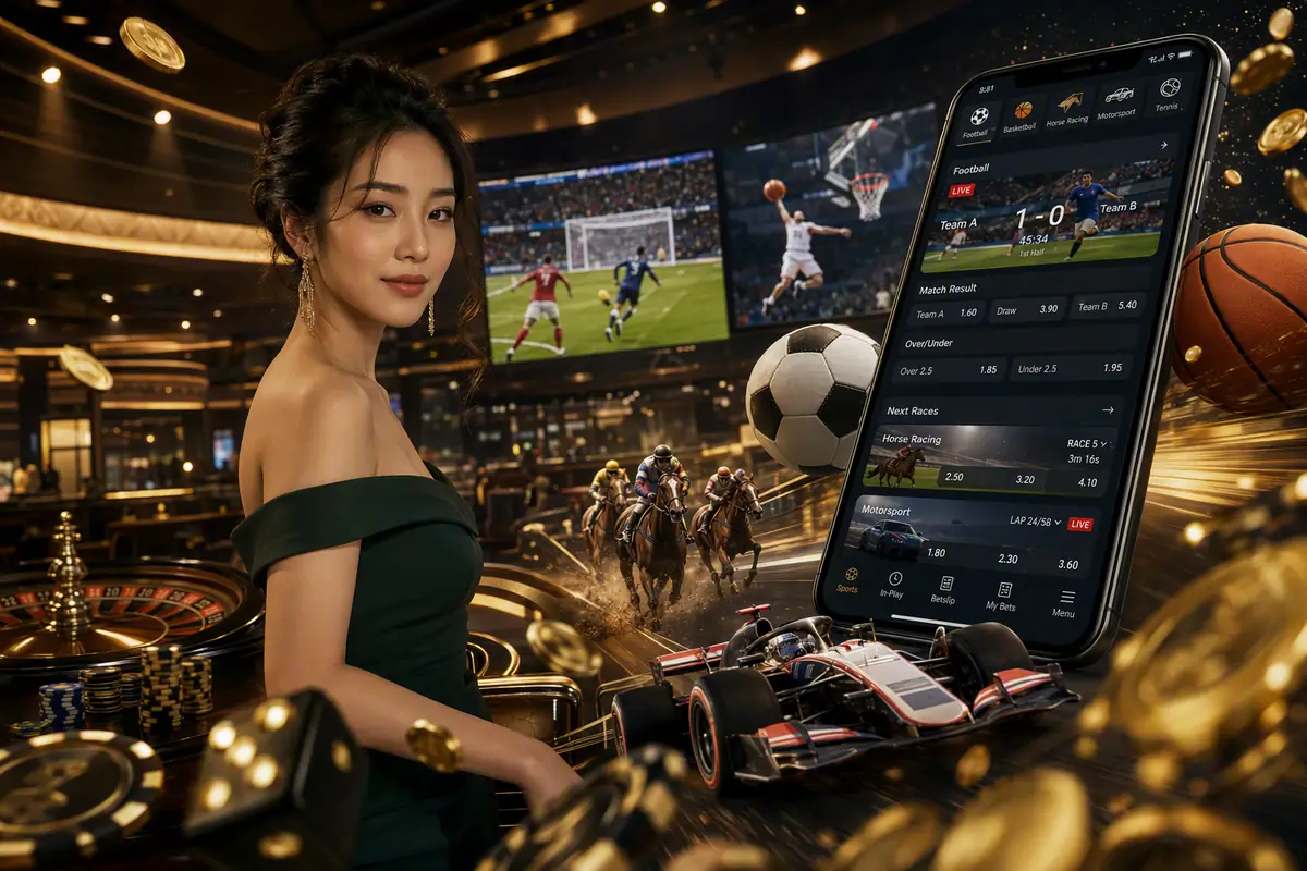 mb8mys Casino meja baccarat dealer langsung